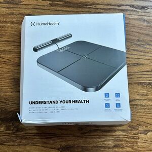 HumeHealth Smart Body Composition Analyzer - Black